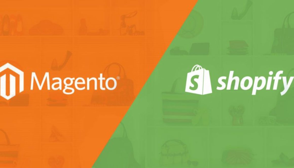 The answer to your confusion__ magento and shopify compared