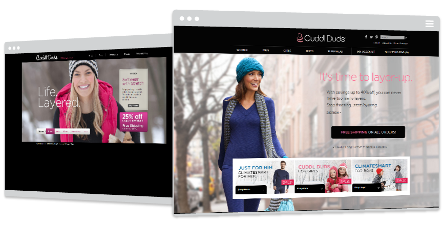 Cuddlduds - Before & After