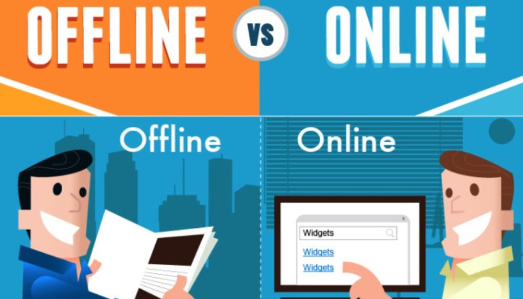 How to make budget offline vs. online marketing