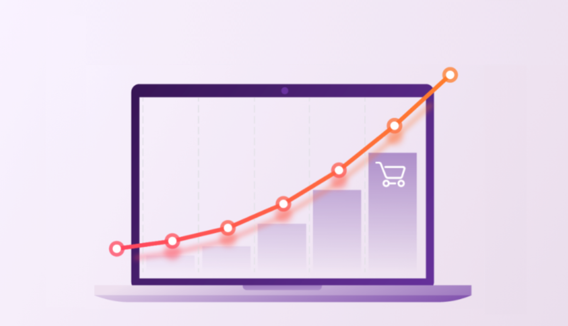 Retail market of e-commerce, growth and market forecasting