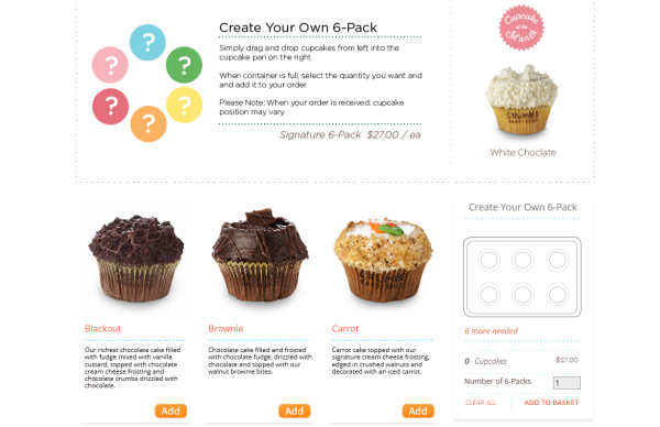 Magento flavor picker