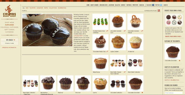 old crumbs.com website