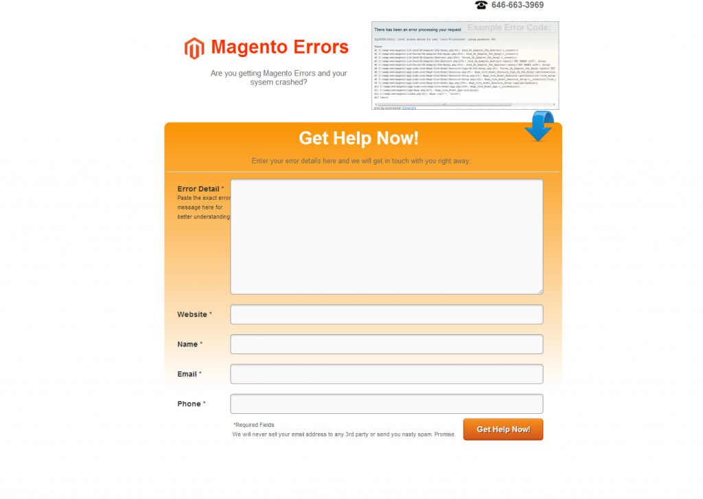 Magento Errors