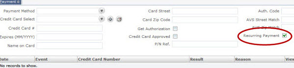 NetSuite SECPay Recurring Payments