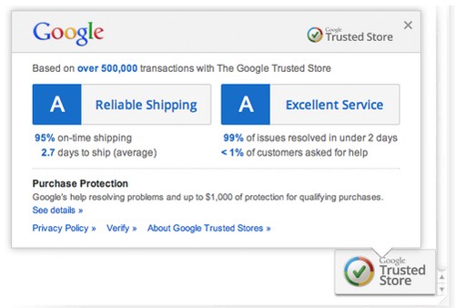 Google Trusted Store