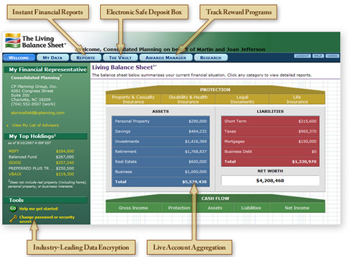 the living balance sheet