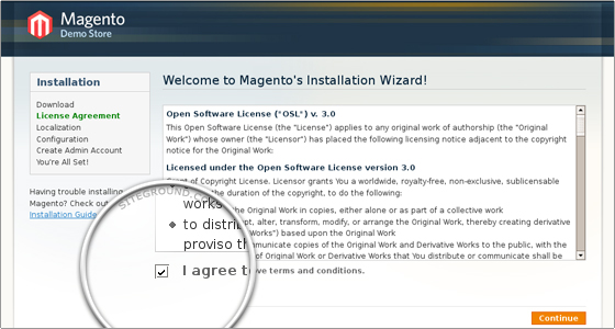 install magento