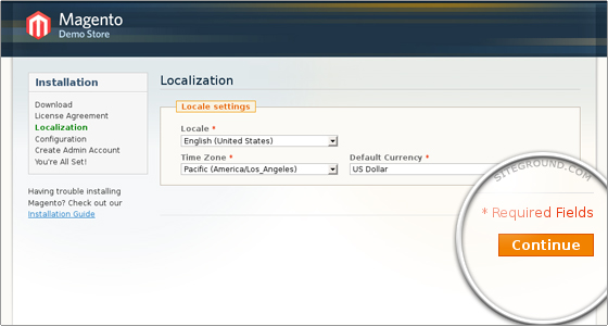 install magento