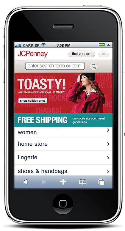 jcpenney mobile
