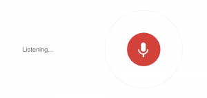 Voice Searching as a disruption for E-Commerce